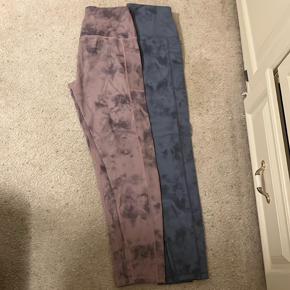 Tie dye legging bundle
